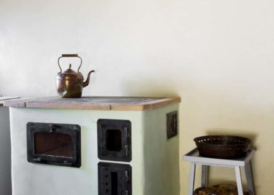 stufa cucina in muratura